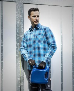 Ardon ARDONURBAN - koszula flanelowa 100% bawełny - niebieski H20088 XL 1