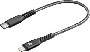 Kabel USB Cellular Line Cellularline Extreme USB Typ-C auf Lightning Kabel 15cm - mfi 1