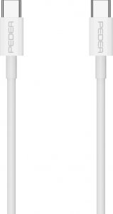 Kabel USB Pedea USB-C - USB-C 1 m Biały (60040120) 2
