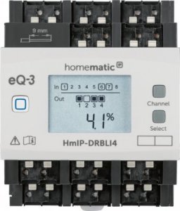 HomeMatic IP Homematic IP Jalousieaktor für Hutschienenmontage – 4-fach 1