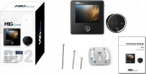 Mbg Line Bezprzewodowy wizjer LCD z dzwonkiem i kamerą 3