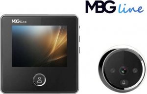 Mbg Line Bezprzewodowy wizjer LCD z dzwonkiem i kamerą 8