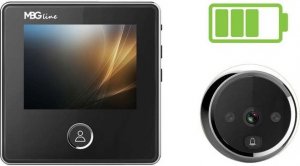 Mbg Line Bezprzewodowy wizjer LCD z dzwonkiem i kamerą 10