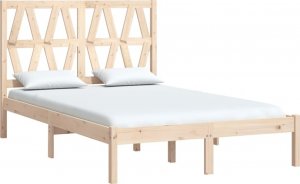 vidaXL vidaXL Rama łóżka z litego drewna sosnowego, 120x190 cm, podwójna 3
