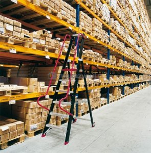 Lero Drabina magazynowa TAURUS TME (wys. 260 cm, 11 stopni) 5