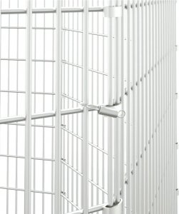 vidaXL vidaXL 8-panelowa klatka dla królika, 54x100 cm, galwanizowane żelazo 6