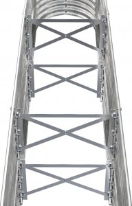 vidaXL vidaXL Donica ogrodowa, malowana proszkowo stal, 152x40x68 cm, srebrna 4