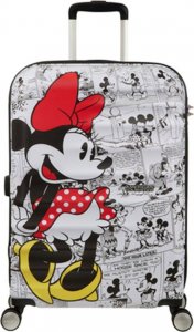 American Tourister Średnia walizka AMERICAN TOURISTER MINNIE COMICS WHITE 85670 Multikolorowa 3