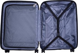 Puccini Średnia walizka PUCCINI VOYAGER 2.0 PC052B 7A Granatowa 5