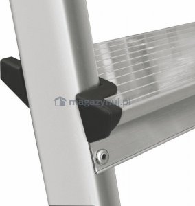 DRABEST Drabina aluminiowa, 8 stopni wytrzymałość: 125-150 kg (wytrzymałość 125 kg) 7