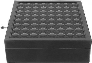 Kemer Kuferek na biżuterię - czarny Beautylushh 11