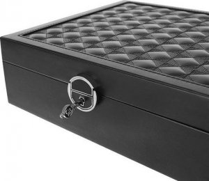 Kemer Kuferek na biżuterię - czarny Beautylushh 12