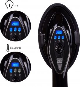 Parownica do ubrań Maltec Prasowacz Parowy Żelazko Parowe z Deską Generator Pary ElegantCare2500W 4