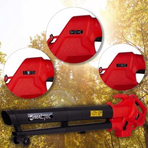 Maltec Dmuchawa Elektryczna do Liści Odkurzacz Rozdrabnia 5