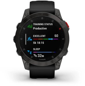 Zegarek sportowy Garmin Epix Gen 2 Sapphire 47 mm Czarny  (010-02582-11) 3