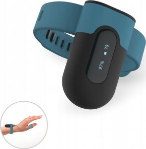 Pulsoksymetr Wellue PULSOKSYMETR NA NOC. Bezdech Wibracja Aplikacja SleepU 4