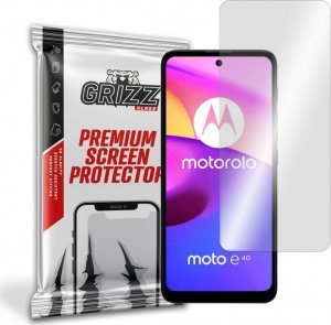 GrizzGlass Szkło hybrydowe Grizz Motorola Moto E40 1