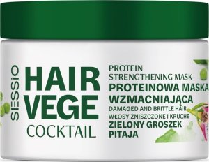 Chantal CHANTAL Sessio Hair Vege Coctail Proteinowa Maska wzmacniająca do włosów - Green Peas 450g 3