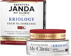 Janda JANDA My Clinic Kriology 60+ Krem na dobranoc - Japońska Orchidea & Kolagen 50ml 1