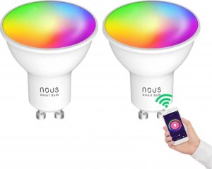 Nous NOUS P8 Smart WIFI RGB Bulb GU10 (2 szt.) 1