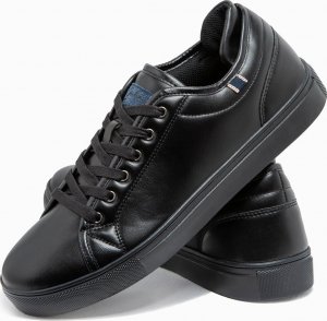 Ombre Buty męskie sneakersy - czarne T419 41 4
