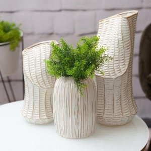 Eurofirany WAZON DEKORACYJNY LIZA (01) (FI) 14X29 CM KREMOWY 3