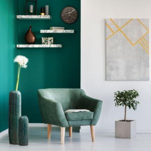 Eurofirany WAZON DEKORACYJNY REA (06) (FI) 12X28 CM ZIELONY 4