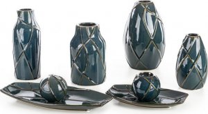 Eurofirany WAZON DEKORACYJNY TEO (03) (FI) 17X27 CM TURKUSOWY 3