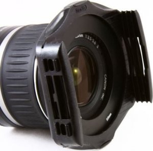 Massa Zestaw Typu Cokin - Holder / Pierścień / Filtr Połówkowy Szary - 49mm 6
