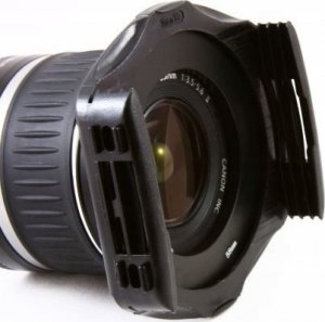 Massa Zestaw Typu Cokin - Holder / Pierścień / Filtr Połówkowy Szary - 55mm 6