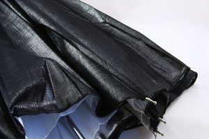 Massa Parasolka 2w1 BiaŁa - Dyfuzor + OdbijajĄca - Srebrna / 110 Cm 5