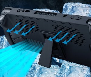 JYS Futerał Pokrowiec Etui + Podstawka Do Steam Deck / Jys-sd009 5