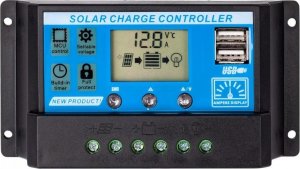 Volt Regulator solarny SOL PWM 10A 2xUSB 1