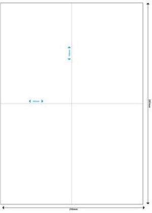 MediaRange Etykiety białe 105x148mm, A6 200 sztuk (MRINK143) 2