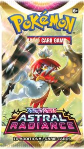 Pokemon POKEMON TCG ASTRAL RADIANCE BOOSTER karty + KOD 1