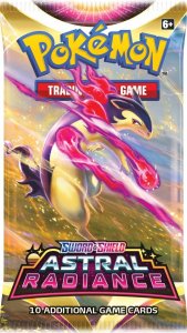 Pokemon POKEMON TCG ASTRAL RADIANCE BOOSTER karty + KOD 5