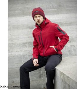 Ardon ARDON SPIRIT - kurtka softshell męska zimowa - Czerwony H2042 L 1