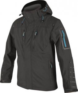 Ardon SOFTSHELL 4TECH H9315 Ardon - modna ocieplana funkcjonalna kurtka z wysokiej jakości materiału, czarna - Niebieski H9422 M 2