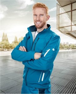 Ardon SOFTSHELL VISION H9172 Ardon - modna kurtka z wysokiej jakości materiału, - Niebieski H9173 XL 6