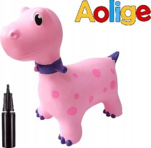 BestHurt SKOCZEK GUMOWY DO SKAKANIA DINOZAUR DUŻY 60CM 2