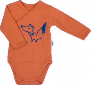 NICOL Body niemowlęce FOX pomarańczowe 62 1