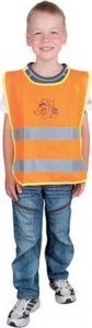 Ardon ALEX JUNIOR H2068 H2069 - dziecięca kamizelka odblaskowa 100 % poliestru - S, M. - Pomarańczowy H2068 M 2