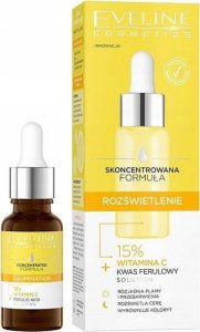 Eveline Eveline Skoncentrowana Formuła Serum do twarzy "Rozświetlenie" na dzień i noc 18ml 1