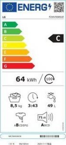 Pralka LG F2WV5S8S1E 9