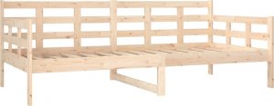 vidaXL vidaXL Łóżko dzienne, lite drewno sosnowe, 90x190 cm 7