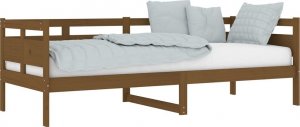 vidaXL vidaXL Łóżko dzienne, miodowy brąz, drewno sosnowe, 80x200 cm 3