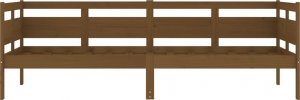 vidaXL vidaXL Łóżko dzienne, miodowy brąz, drewno sosnowe, 80x200 cm 5