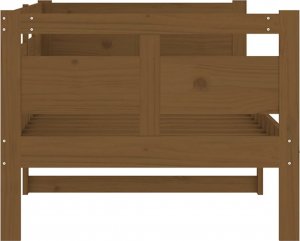 vidaXL vidaXL Łóżko dzienne, miodowy brąz, drewno sosnowe, 80x200 cm 6