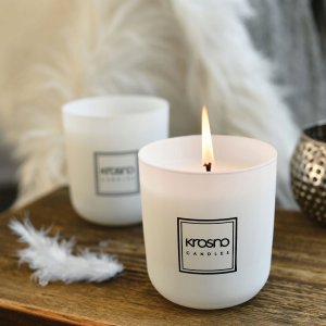 KROSNo Candles Świeca zapachowa Glamour FIGUIER 250g KROSNO 3