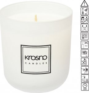 KROSNo Candles Świeca zapachowa Glamour FIGUIER 250g KROSNO 4